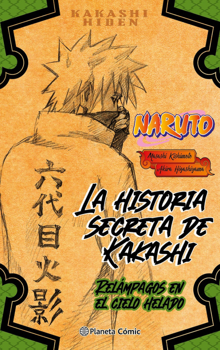 Kniha Naruto Hiden KAKASHINº 01 Masashi Kishimoto