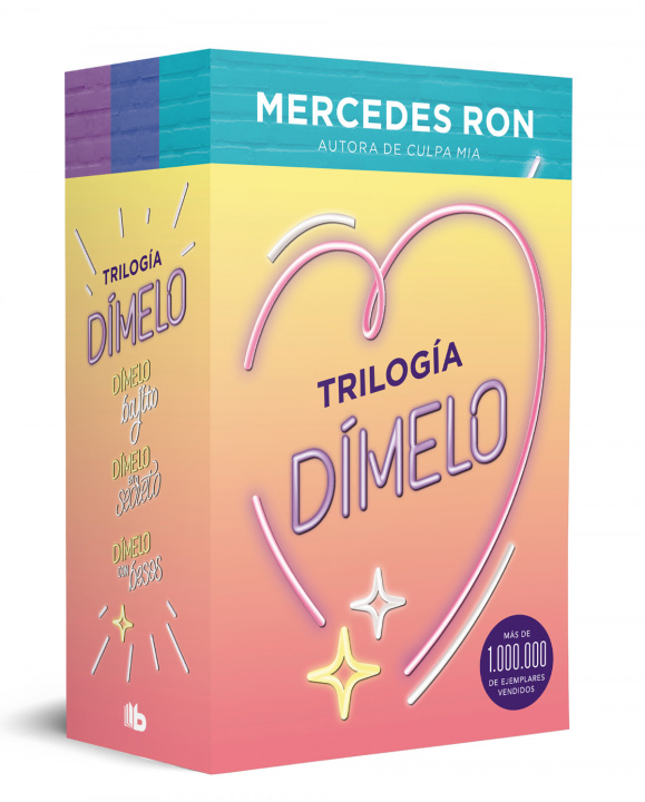 Книга Trilogía Dímelo (pack con: Dímelo bajito # Dímelo en secreto # Dímelo con besos) MERCEDES RON