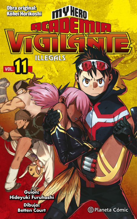 Kniha My Hero Academia Vigilante Illegals nº 11 Kohei Horikoshi