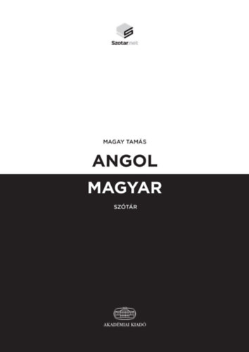 Carte Angol-magyar szótár Magay Tamás