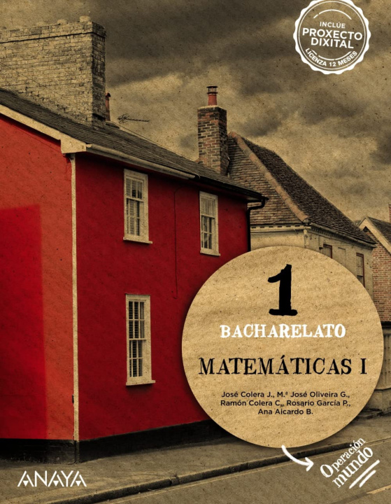 Kniha Matemáticas I. JOSE COLERA JIMENEZ