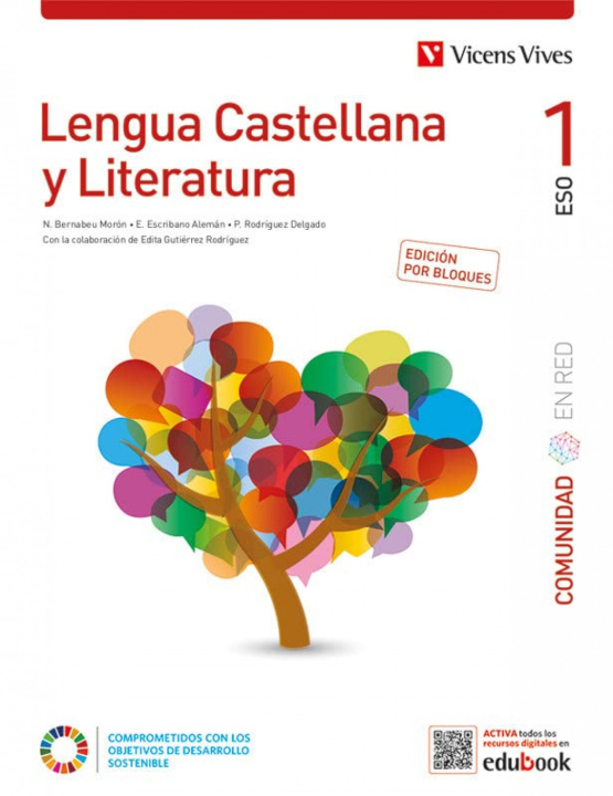 Könyv LENGUA CASTELLANA Y LITERATURA 1 BL (COMUNIDAD ER) NATALIA BERNABEU MORON