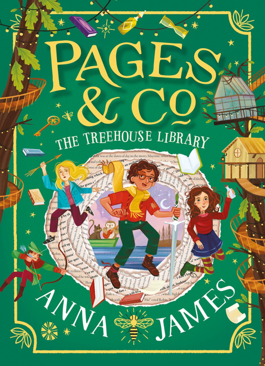 Book Pages & Co.: The Treehouse Library Marco Guadalupi