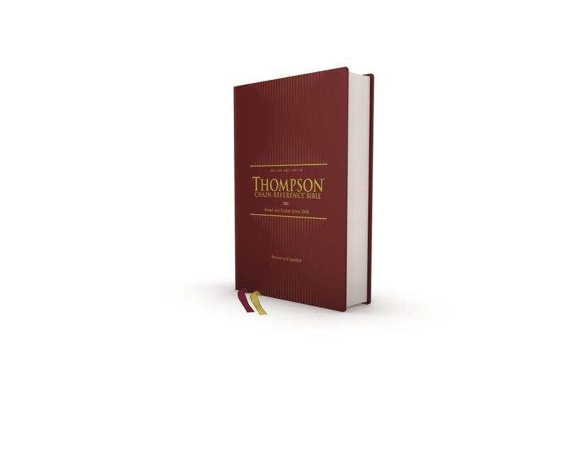 Kniha NKJV, Thompson Chain-Reference Bible, Hardcover, Red Letter, Comfort Print Frank Charles Thompson