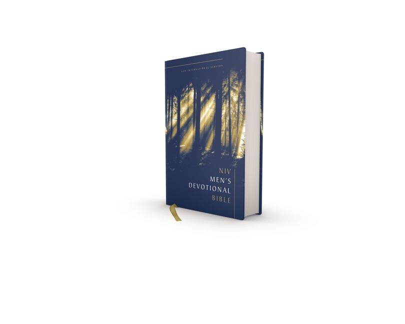 Libro NIV, Men's Devotional Bible, Hardcover, Comfort Print Zondervan Zondervan