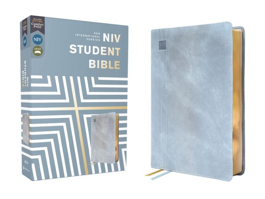 Kniha Niv, Student Bible, Leathersoft, Teal, Comfort Print Tim Stafford