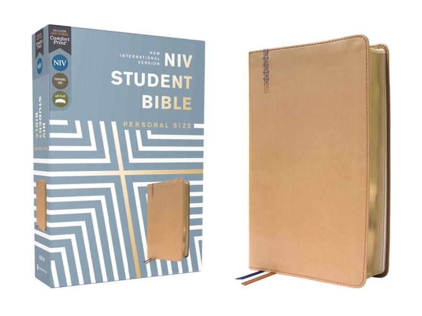 Knjiga Niv, Student Bible, Personal Size, Leathersoft, Tan, Comfort Print Tim Stafford