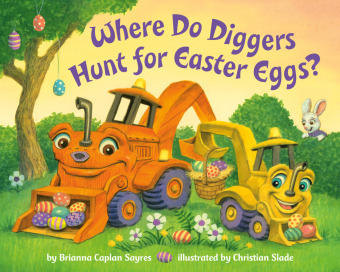 Carte Where Do Diggers Hunt for Easter Eggs? Christian Slade