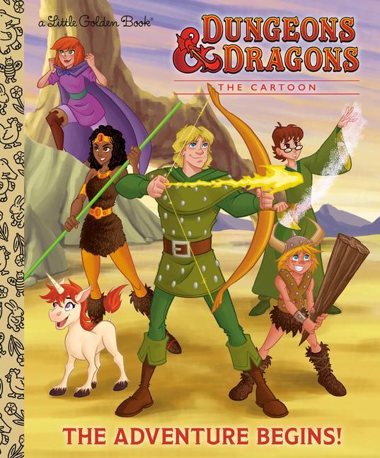 Könyv The Adventure Begins! (Dungeons & Dragons) Golden Books