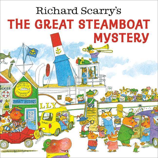 Carte Richard Scarry's The Great Steamboat Mystery 