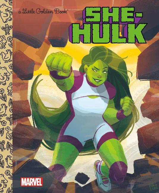 Carte She-Hulk Little Golden Book (Marvel) Golden Books