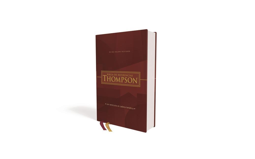 Kniha Reina Valera Revisada Biblia de Referencia Thompson, Tapa Dura, Palabras de Jesus en Rojo Reina Valera Revisada