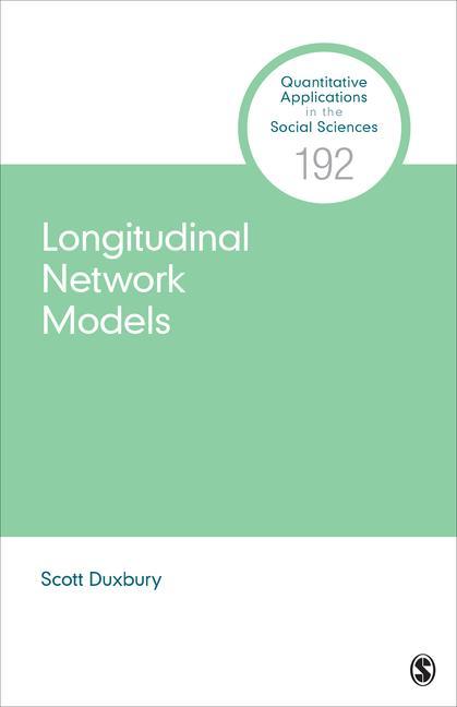 Knjiga Longitudinal Network Models Scott Duxbury