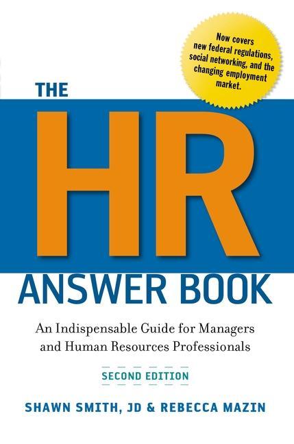 Kniha The HR Answer Book: An Indispensable Guide for Managers and Human Resources Professionals Rebecca Mazin