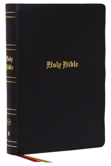 Книга KJV Holy Bible, Super Giant Print Reference Bible, Black, Genuine Leather, 43,000 Cross References, Red Letter, Comfort Print: King James Version 