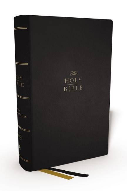 Livre Kjv, Center-Column Reference Bible with Apocrypha, Hardcover, 73,000 Cross-References, Red Letter, Comfort Print: King James Version 