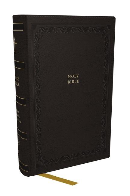Книга KJV Holy Bible, Compact Reference Bible, Leathersoft, Black, 43,000 Cross-References, Red Letter, Comfort Print 