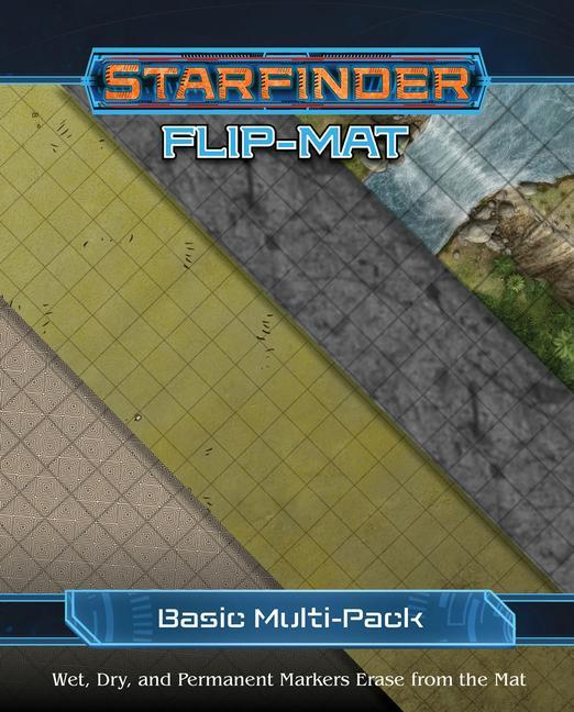 Hra/Hračka Starfinder Flip-Mat: Basic Terrain Multi-Pack 
