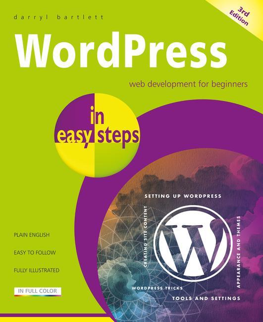 Knjiga WordPress in easy steps Darryl Bartlett
