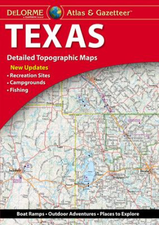 Kniha Delorme Atlas & Gazetteer: Texas 