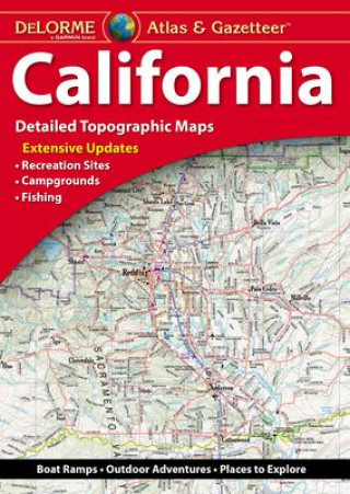 Carte Delorme Atlas & Gazetteer: California 