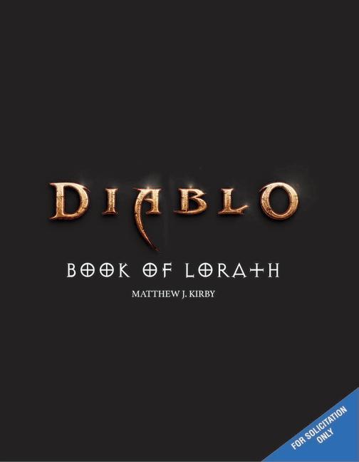 Book Diablo: Book of Lorath 