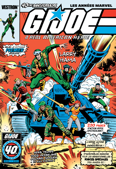 Book G.I. JOE, A Real American Hero! 40ème Anniversaire 