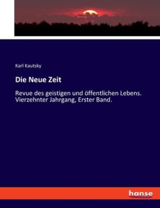 Knjiga Die Neue Zeit Karl Kautsky