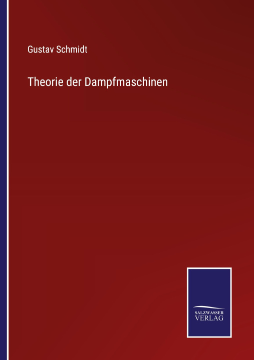 Kniha Theorie der Dampfmaschinen 