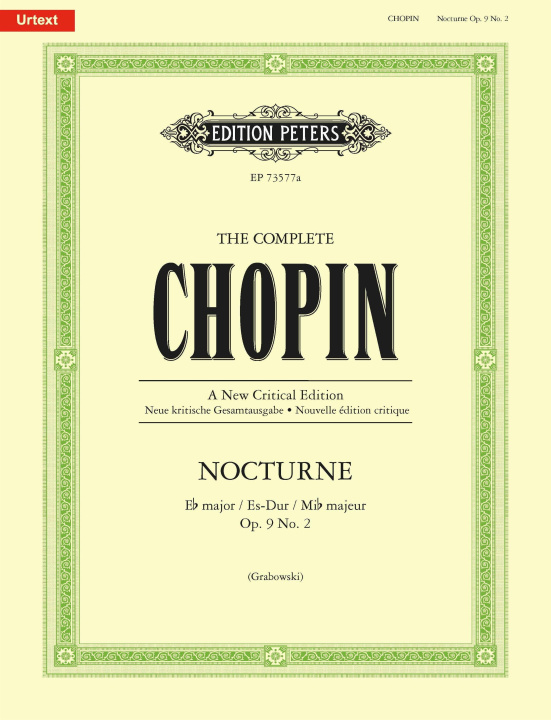 Kniha Nocturne Es-Dur op. 9 Nr. 2 (mit Varianten) Christophe Grabowski