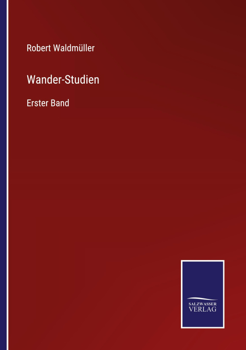 Knjiga Wander-Studien Robert Waldmüller