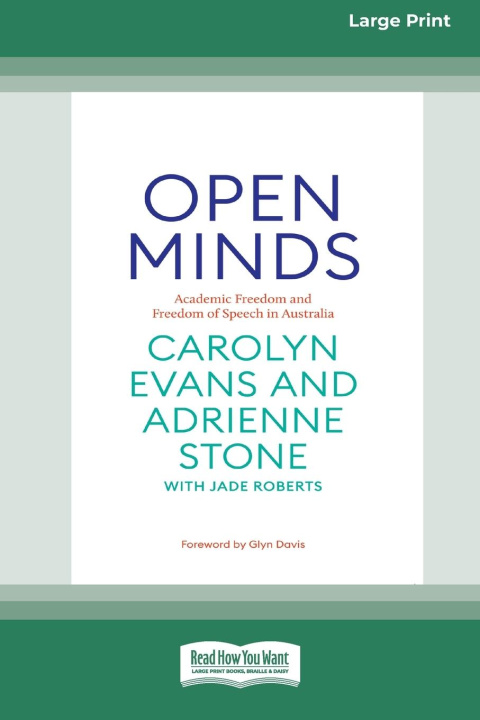 Knjiga Open Minds Carolyn Evans & Adrienne Stone