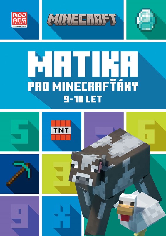 Kniha Minecraft Matika pro minecrafťáky 