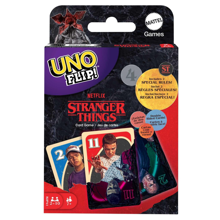 Hra/Hračka UNO FLIP! Stranger Things Mattel