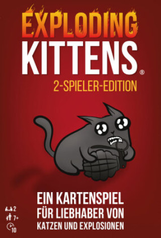 Játék Exploding Kittens 2-Spieler-Edition (Spiel) Elan Lee