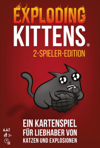 Igra/Igračka Exploding Kittens 2-Spieler-Edition (Spiel) Elan Lee