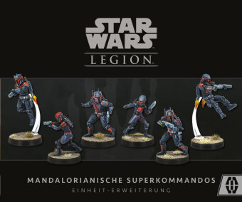 Játék Star Wars Legion - Mandalorianische Superkommandos (Spiel) Alex Davy