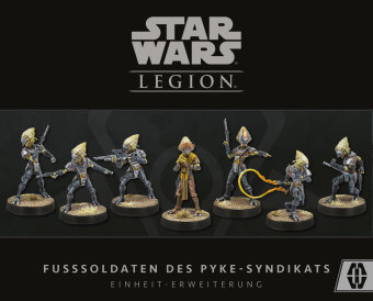 Játék Star Wars Legion - Fußsoldaten des Pyke-Syndikats (Spiel) Alex Davy