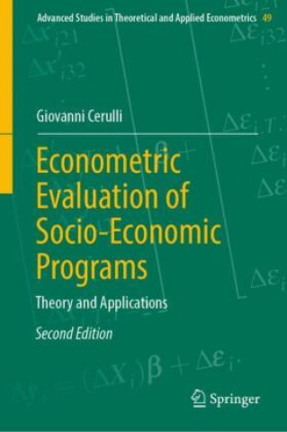 Knjiga Econometric Evaluation of Socio-Economic Programs Giovanni Cerulli