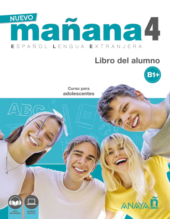 Книга Nuevo MAÑANA 4 (B1+). Libro del alumno 