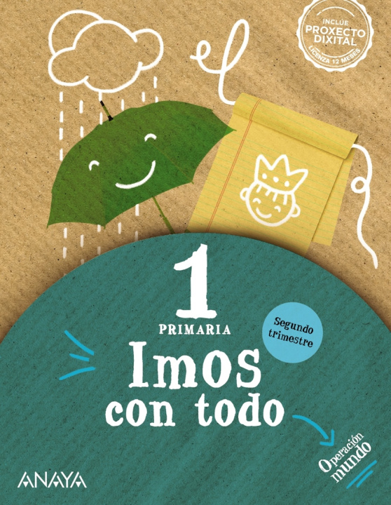 Książka Imos con todo 1. Segundo trimestre. ESTELA MARTINEZ MOLDES