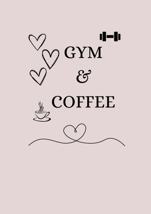 Knjiga Gym & Coffee D.E white