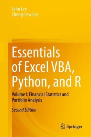Kniha Essentials of Excel VBA, Python, and R John Lee