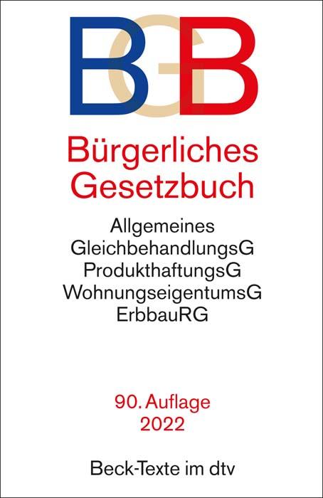 Könyv Bürgerliches Gesetzbuch - BGB 