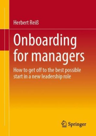 Kniha Onboarding for managers Herbert Reiß