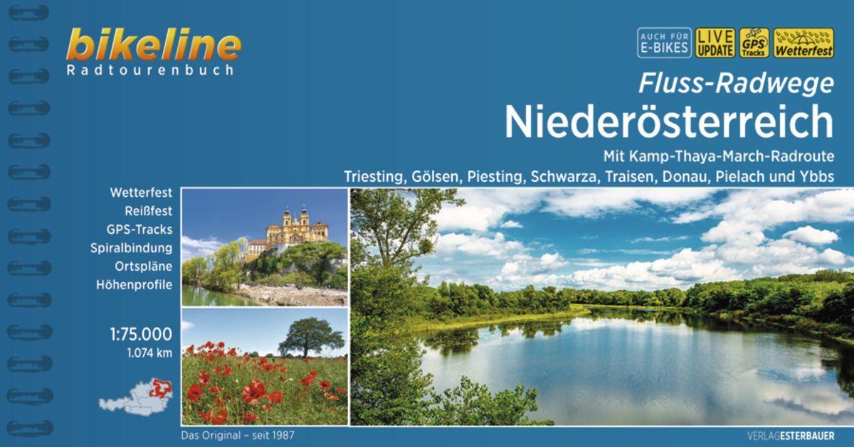 Kniha Fluss-Radwege Niederösterreich 