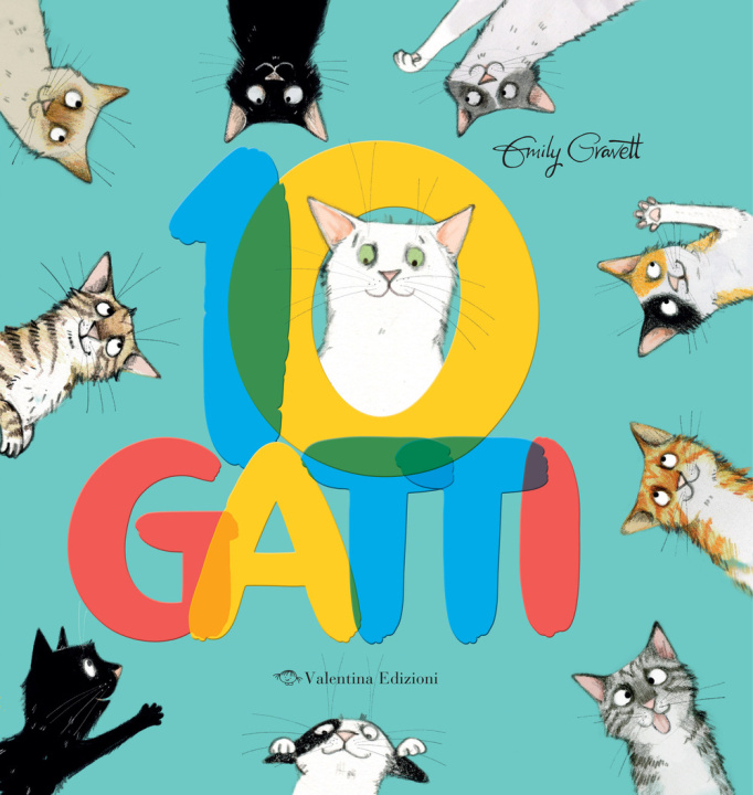 Книга 10 gatti Emily Gravett