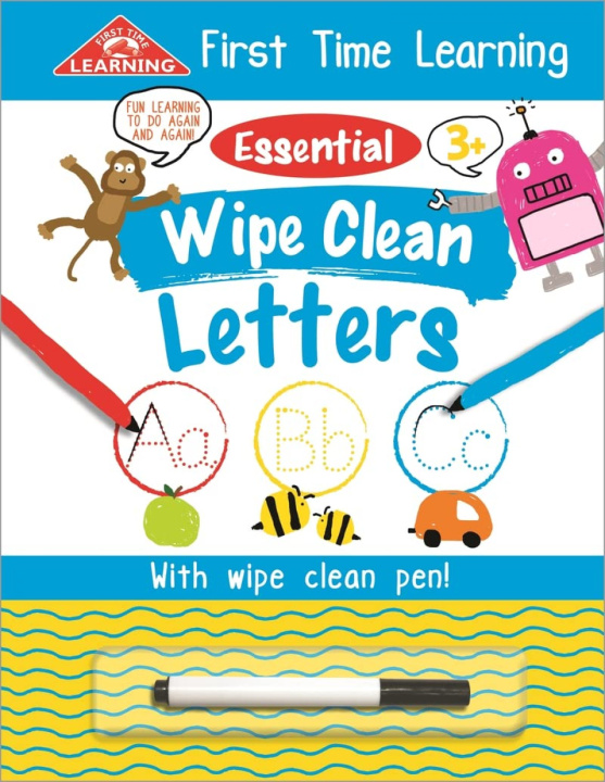 Knjiga First Time Learning: Wipe Clean Letter IGLOOBOOKS