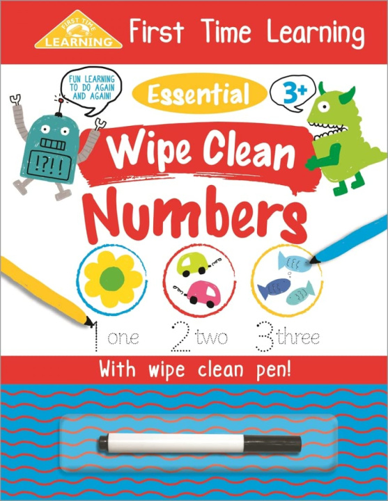 Knjiga First Time Learning: Wipe Clean Numbers IGLOOBOOKS