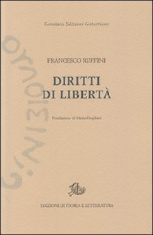 Könyv Diritti di libertà Francesco Ruffini